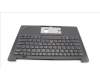Lenovo 5M11H62608 C-Cover with keyboard, USA English, Black, Backlight, Fingerprint, US