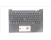 Lenovo 5M11H62773 C-Cover with keyboard, US English Euro, Black, Backlight, Fingerprint Reader, US