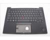 Lenovo 5M11H62830 C-Cover with keyboard, Portuguese, Black, Backlight, WWAN, Fingerprint, UK
