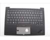 Lenovo 5M11H62838 C-Cover with keyboard, Slovenian, Black, Backlight, Fingerprint Reader, UK