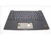 Lenovo 5M11H62856 C-Cover with keyboard, Traditional Chinese, Black, Backlight, Fingerprint Reader, US