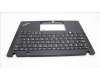 Lenovo 5M11H88965 C-Cover with keyboard, Belgian, Black, UK