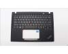 Lenovo 5M11H89001 C-Cover with keyboard, Greek, Black, US