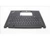 Lenovo 5M11H89001 C-Cover with keyboard, Greek, Black, US