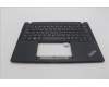 Lenovo 5M11H94320 C-Cover with keyboard, Portuguese, Black, UK