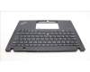 Lenovo 5M11H94433 C-Cover with keyboard, Portuguese, Black, Backlight, UK