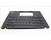 Lenovo 5M11H94496 C-Cover with keyboard, Estonian, Black, Backlight, WWAN, UK