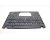 Lenovo 5M11H94535 C-Cover with keyboard, Spanish LA, Black, Backlight, WWAN, UK