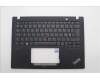 Lenovo 5M11H94544 C-Cover with keyboard, Nordic, Black, Backlight, WWAN, UK