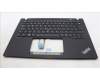 Lenovo 5M11J05856 C-Cover with keyboard, Brazil Portuguese, Black, Backlight, UK