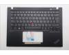 Lenovo 5M11J05860 C-Cover with keyboard, Bulgarian, Black, Backlight, UK