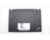 Lenovo 5M11J05862 C-Cover with keyboard, Bulgarian, Black, Backlight, UK