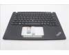 Lenovo 5M11L59447 C-Cover with keyboard, Bulgarian, Black, Backlight, WWAN, UK