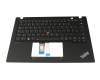 5M11L59484 original Lenovo keyboard incl. topcase DE (german) black/black with backlight and mouse-stick