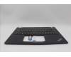 Lenovo 5M11L59521 C-Cover with keyboard, Norwegian, Black, Backlight, WWAN, UK