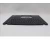 Lenovo 5M11L59545 C-Cover with keyboard, Swedish/Finnish, Black, Backlight, WWAN, UK