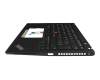 5M11L59551 original Lenovo keyboard incl. topcase CH (swiss) black/black with backlight and mouse-stick