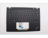 Lenovo 5M11L59570 C-Cover with keyboard, UK English, Black, Backlight, WWAN, UK