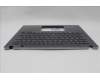 Lenovo 5M11L59634 C-Cover with keyboard, Spanish, Grey, Backlight, UK
