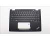 Lenovo 5M11L64088 C-Cover with keyboard, Bulgarian, Black, Backlight, UK