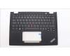 Lenovo 5M11L64157 C-Cover with keyboard, Slovenian, Black, Backlight, UK