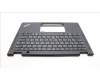 Lenovo 5M11L64172 C-Cover with keyboard, Thai, Black, Backlight, US