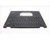 Lenovo 5M11L64214 C-Cover with keyboard, USA English, Black, Backlight, WWAN, US