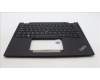 Lenovo 5M11L64238 C-Cover with keyboard, Hungarian, Black, Backlight, WWAN, UK