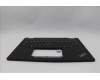 Lenovo 5M11L64274 C-Cover with keyboard, Spanish, Black, Backlight, WWAN, UK