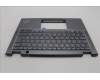 Lenovo 5M11L64318 C-Cover with keyboard, Danish, Grey, Backlight, UK