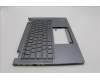 Lenovo 5M11L64324 C-Cover with keyboard, US English Euro, Storm Grey, Backlight, US
