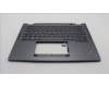 Lenovo 5M11L64585 C-Cover with keyboard, Spanish, Grey, Backlight, UK