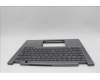 Lenovo 5M11L64668 C-Cover with keyboard, French, Grey, Backlight, WWAN, US