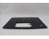 Lenovo 5M11L85659 C-Cover with keyboard, Czech/Slovakian, Black, UK