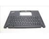 Lenovo 5M11L85905 C-Cover with keyboard, USA English, Black, Backlight, US