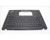 Lenovo 5M11L85917 C-Cover with keyboard, US English Euro, Black, Backlight, US