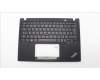 Lenovo 5M11L85973 C-Cover with keyboard, Italian, Black, Backlight, UK