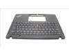 Lenovo 5M11L85973 C-Cover with keyboard, Italian, Black, Backlight, UK