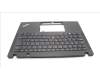 Lenovo 5M11L85991 C-Cover with keyboard, Spanish LA, Black, Backlight, UK