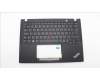 Lenovo 5M11L86065 C-Cover with keyboard, Turkish, Black, Backlight, UK
