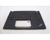 Lenovo 5M11L86138 C-Cover with keyboard, USA English, Black, Backlight, WWAN, US