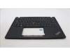 Lenovo 5M11L86144 C-Cover with keyboard, Estonian, Black, Backlight, WWAN, UK