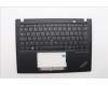Lenovo 5M11L86156 C-Cover with keyboard, French, Black, Backlight, WWAN, US