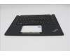 Lenovo 5M11L86171 C-Cover with keyboard, German, Black, Backlight, WWAN, UK