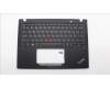 Lenovo 5M11L86316 C-Cover with keyboard, Ukraine, Black, Backlight, WWAN, US