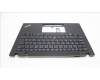 Lenovo 5M11L92824 C-Cover with keyboard, Czech Slovakian, Black, Backlight, UK