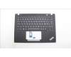Lenovo 5M11L92896 C-Cover with keyboard, Nordic, Black, Backlight, UK