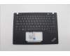 Lenovo 5M11L92938 C-Cover with keyboard, UK English, Black, Backlight, UK
