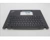 Lenovo 5M11L92938 C-Cover with keyboard, UK English, Black, Backlight, UK