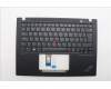 Lenovo 5M11L93092 C-Cover with keyboard, UK English, Black, Backlight, WWAN, UK